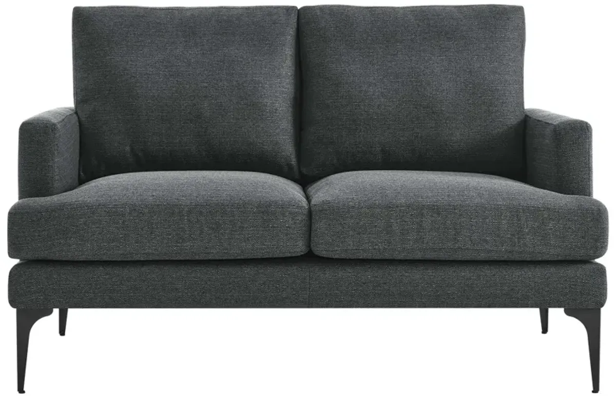 Evermore Upholstered Fabric Loveseat