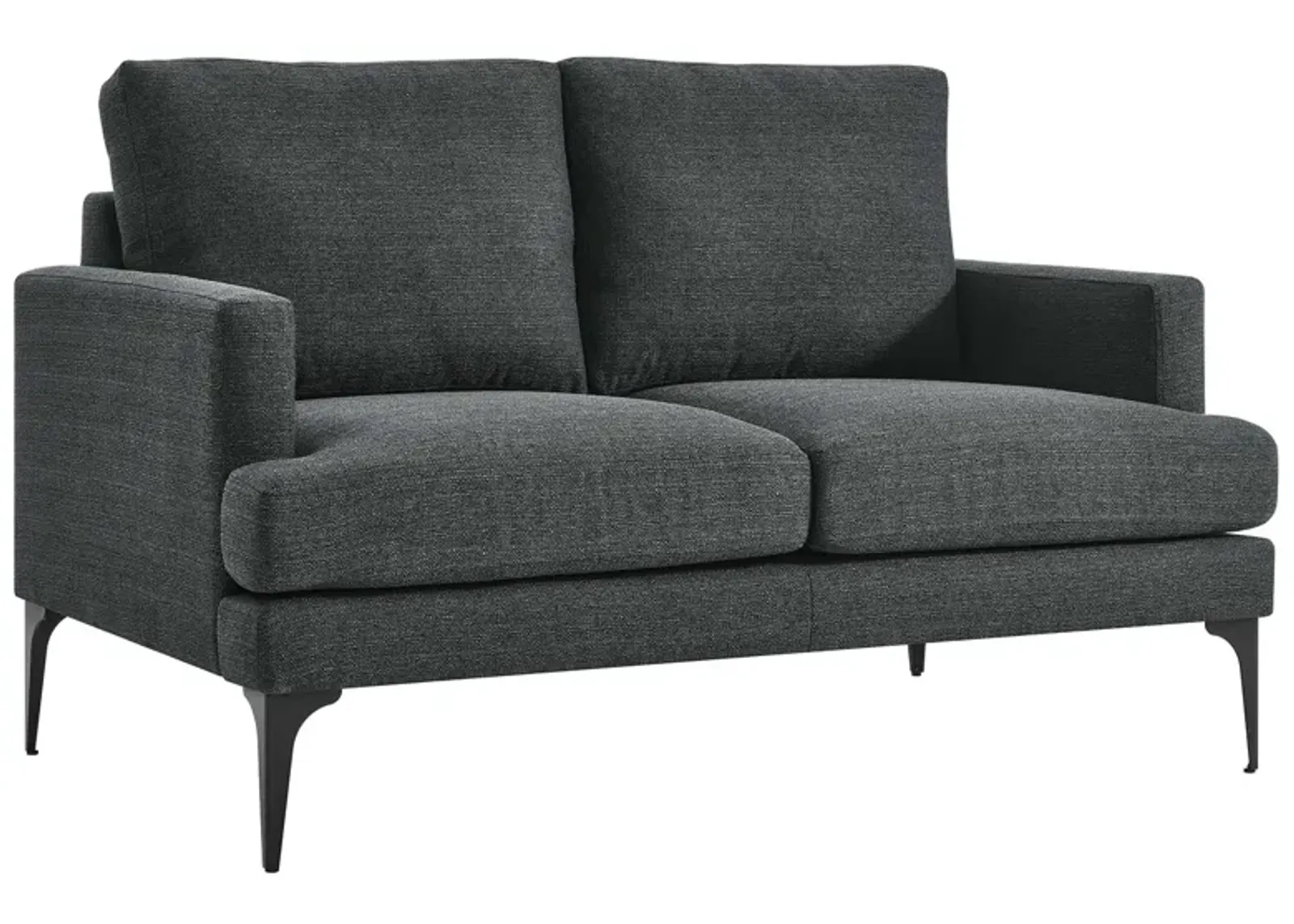 Evermore Upholstered Fabric Loveseat