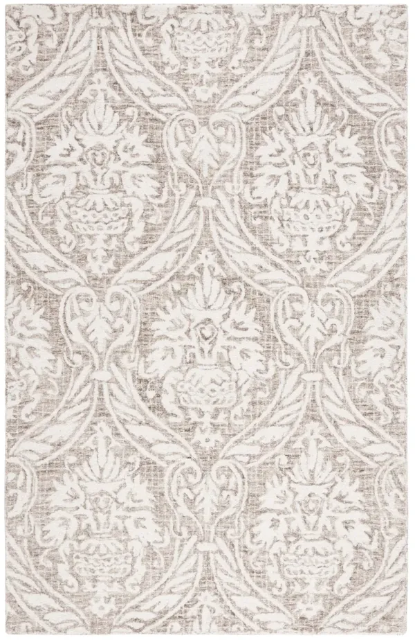 ABSTRACT Hand Tufted 8' x 10' area rug