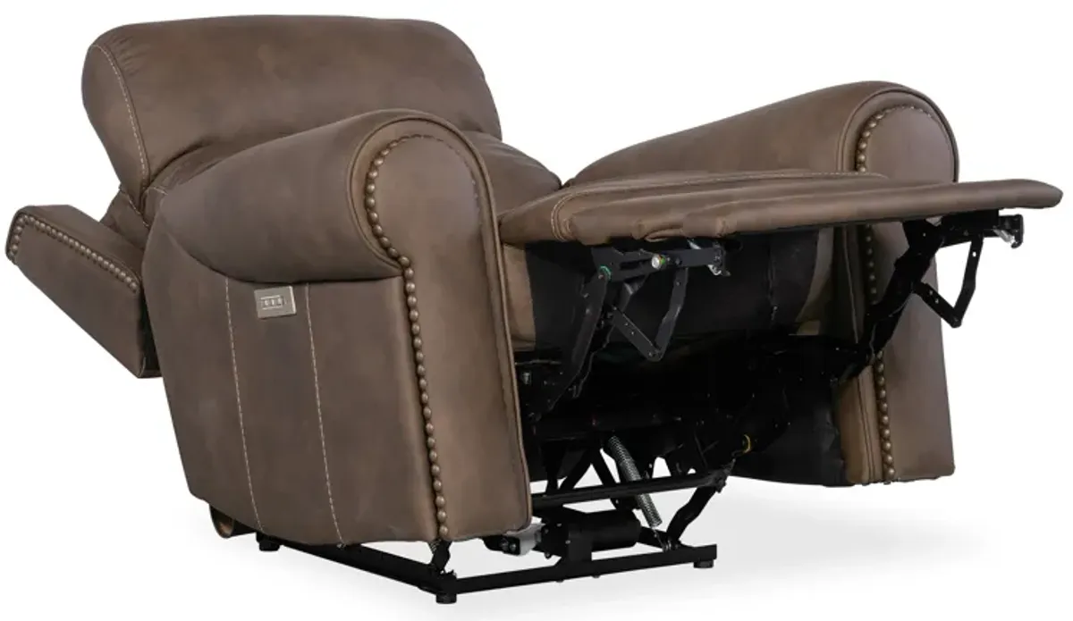 Duncan Power Recliner w/Power Headrest & Lumbar