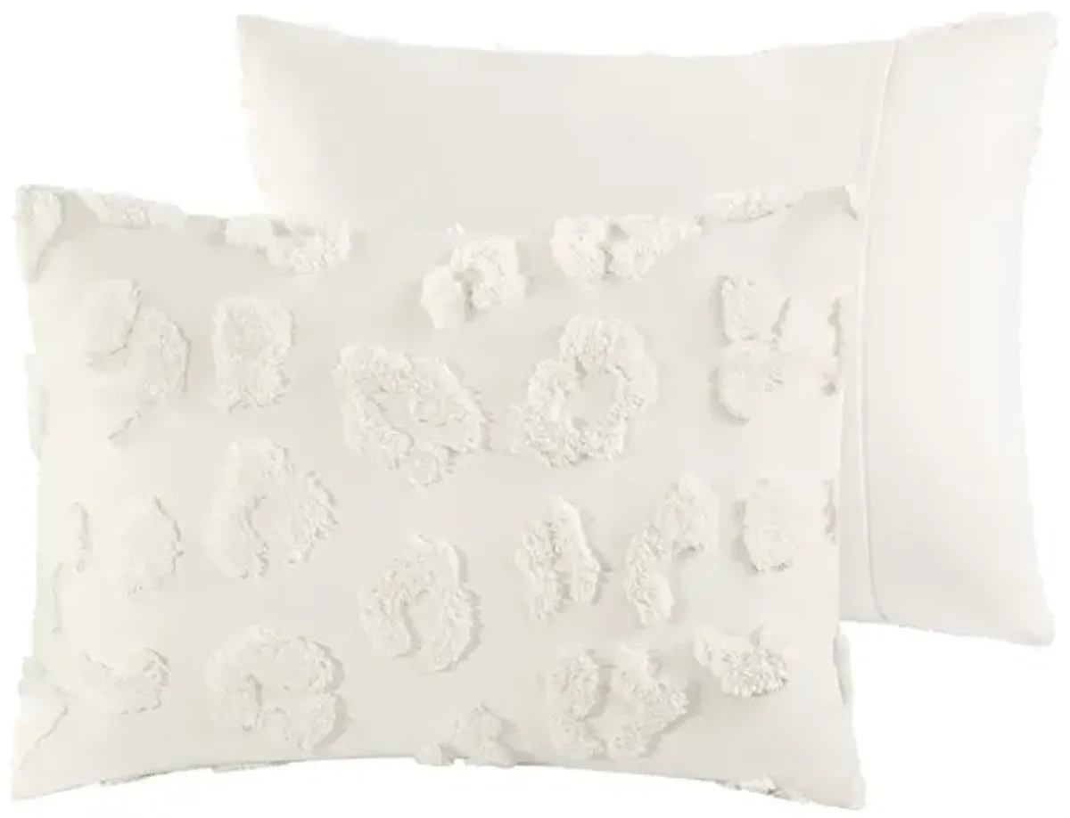 Animal Chenille Duvet Cover Set