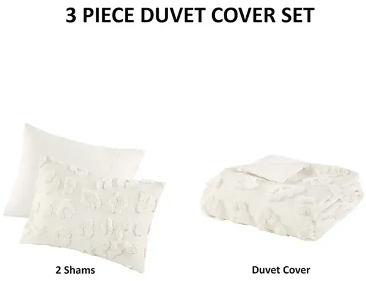 Animal Chenille Duvet Cover Set