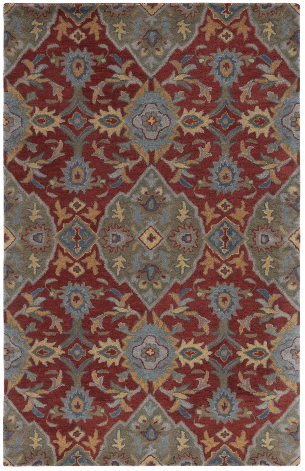HERITAGE Hand Tufted 4' x 6' area rug