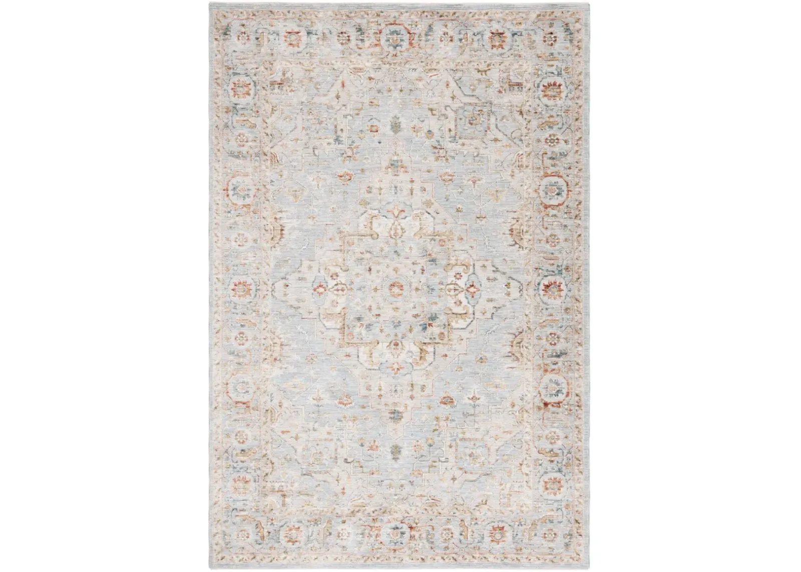 PERSIAN 225 BLUE  10' x 13' Large Rectangle Rug