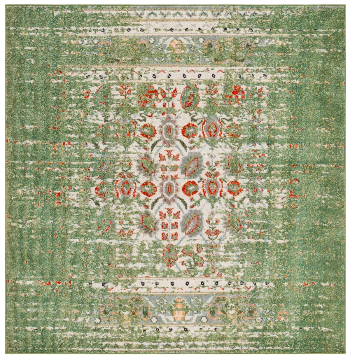 MONACO 208 SAGE  6'-7' x 6'-7' Square Square Rug