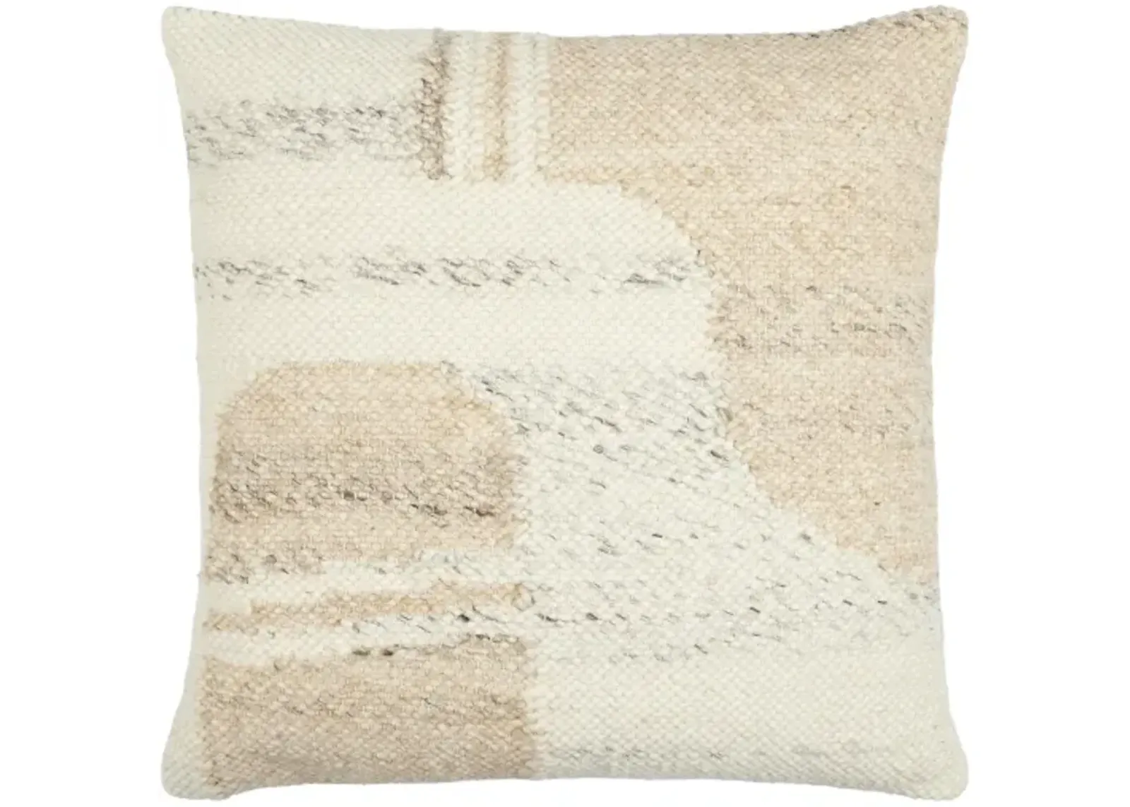 Deccan Traps DTP-008 20"L x 20"W Accent Pillow  - Down Insert