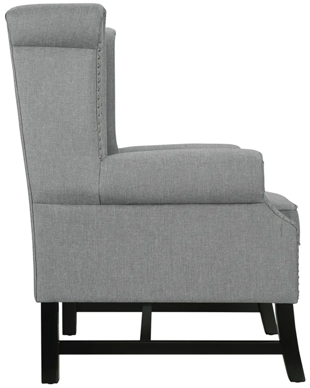 Steer Upholstered Fabric Armchair