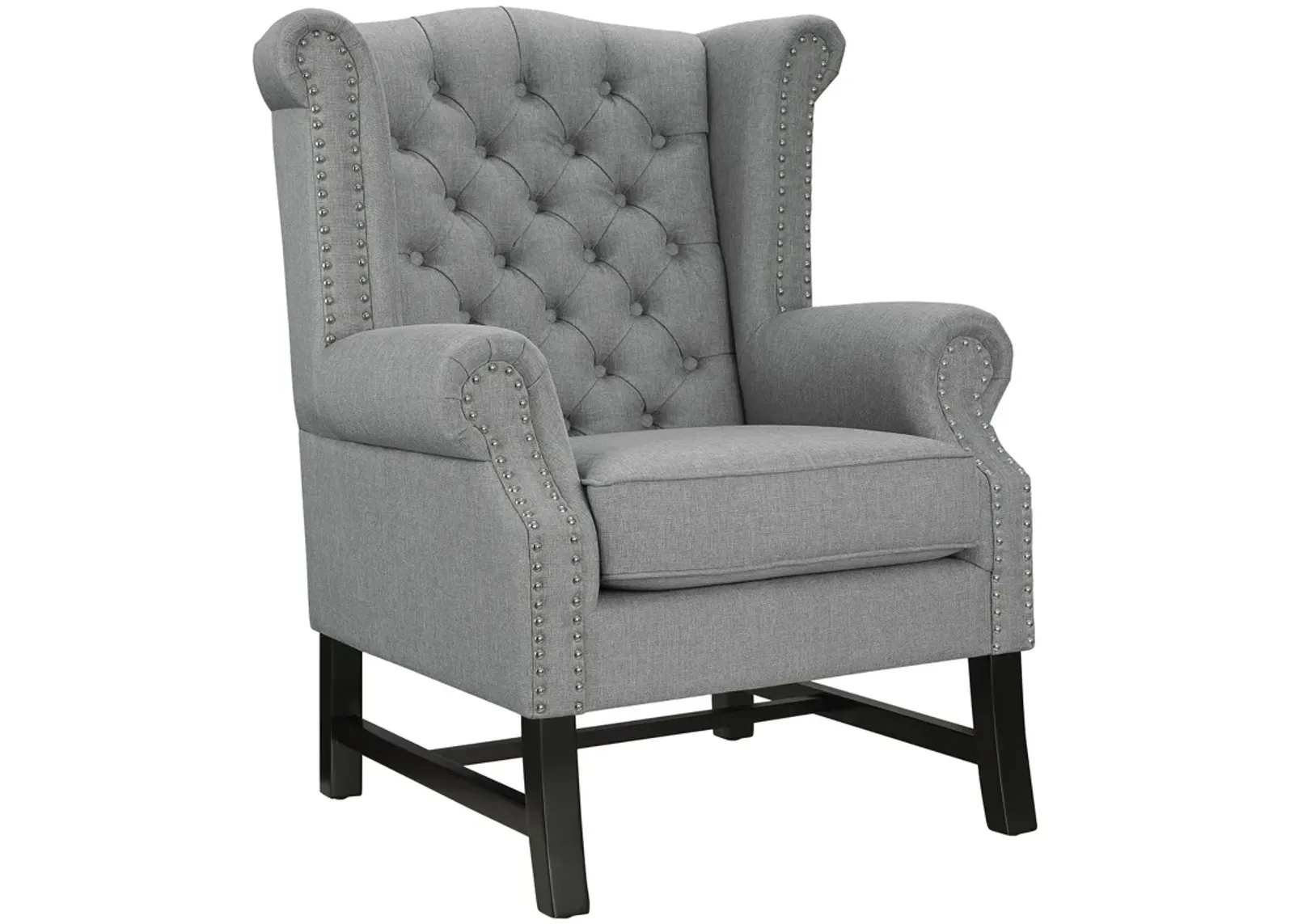 Steer Upholstered Fabric Armchair