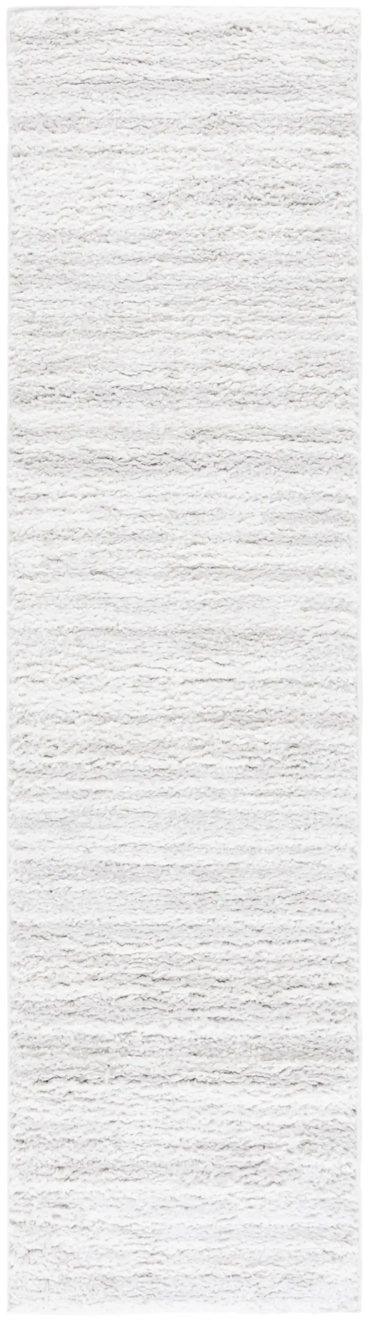 RUMI SHAG 110 LIGHT GREY  2'-2' x 8' Runner Rug