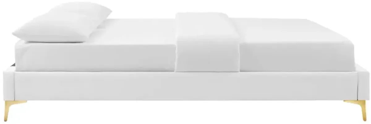 Sutton King Performance Velvet Bed Frame