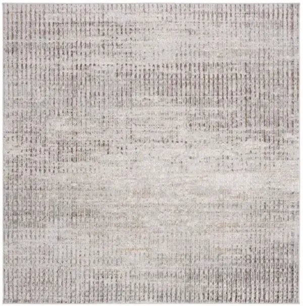 PALMA 356 Brown 6'-7' X 6'-7' Square Square Rug