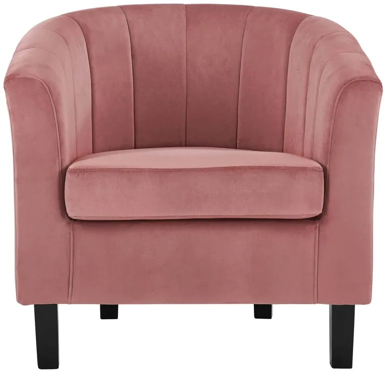 Prospect Channel Tufted Performance Velvet Armchair