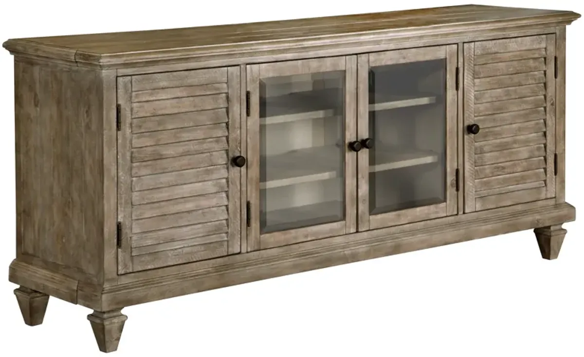 Lancaster Rustic Entertainment Console