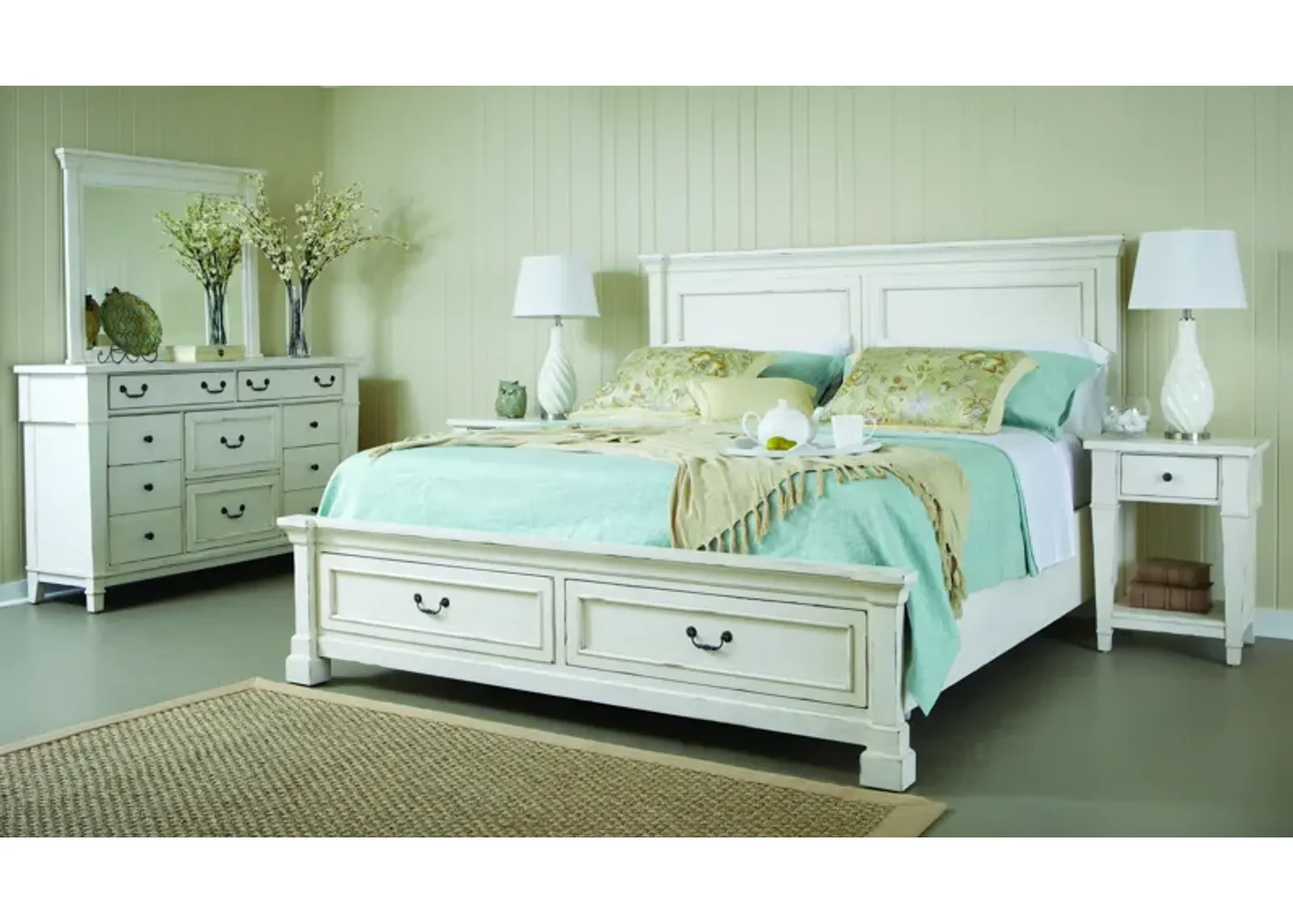 Stoney Creek King Storage Bed