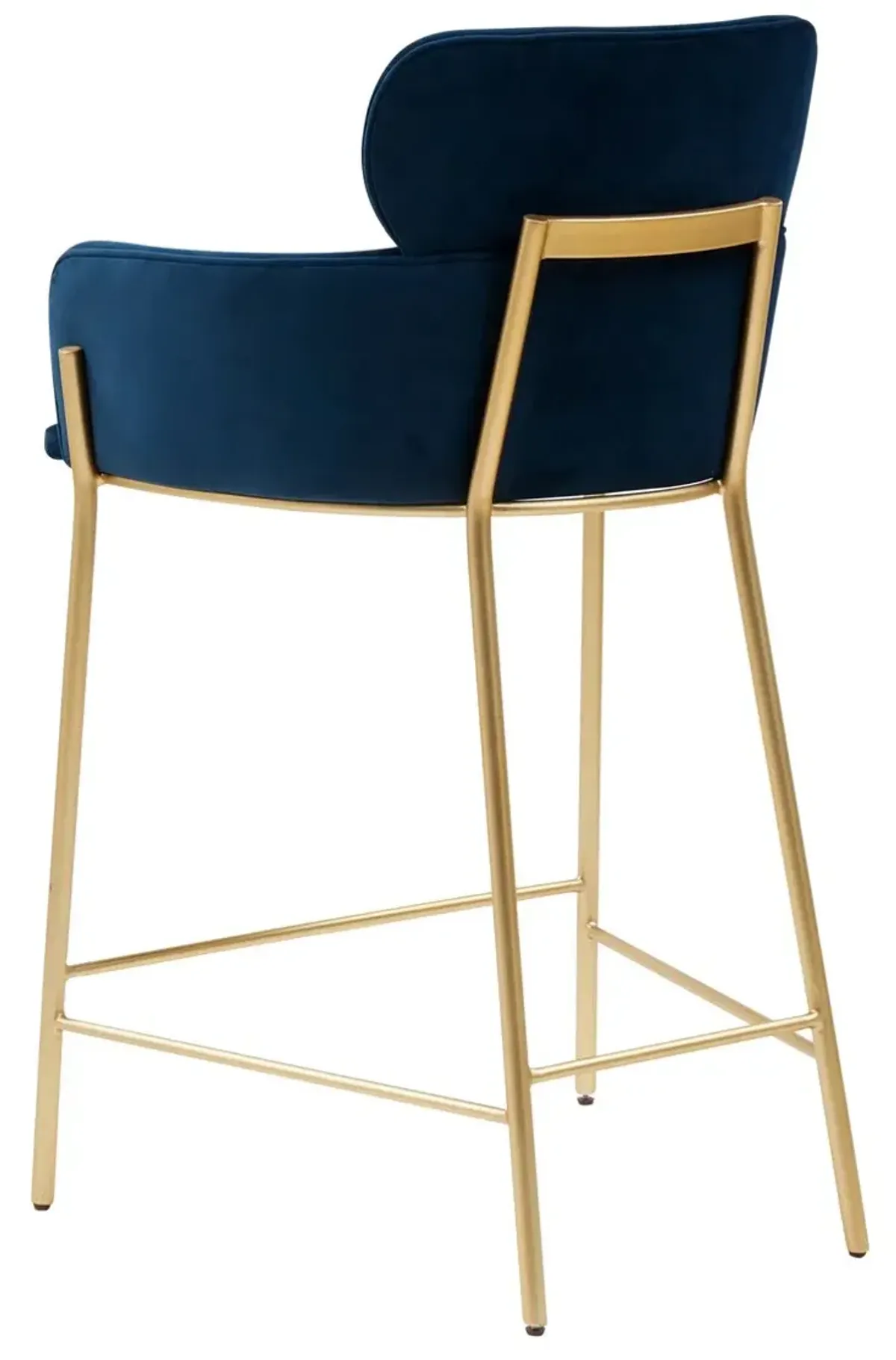 Charlize Velvet Counter Stool