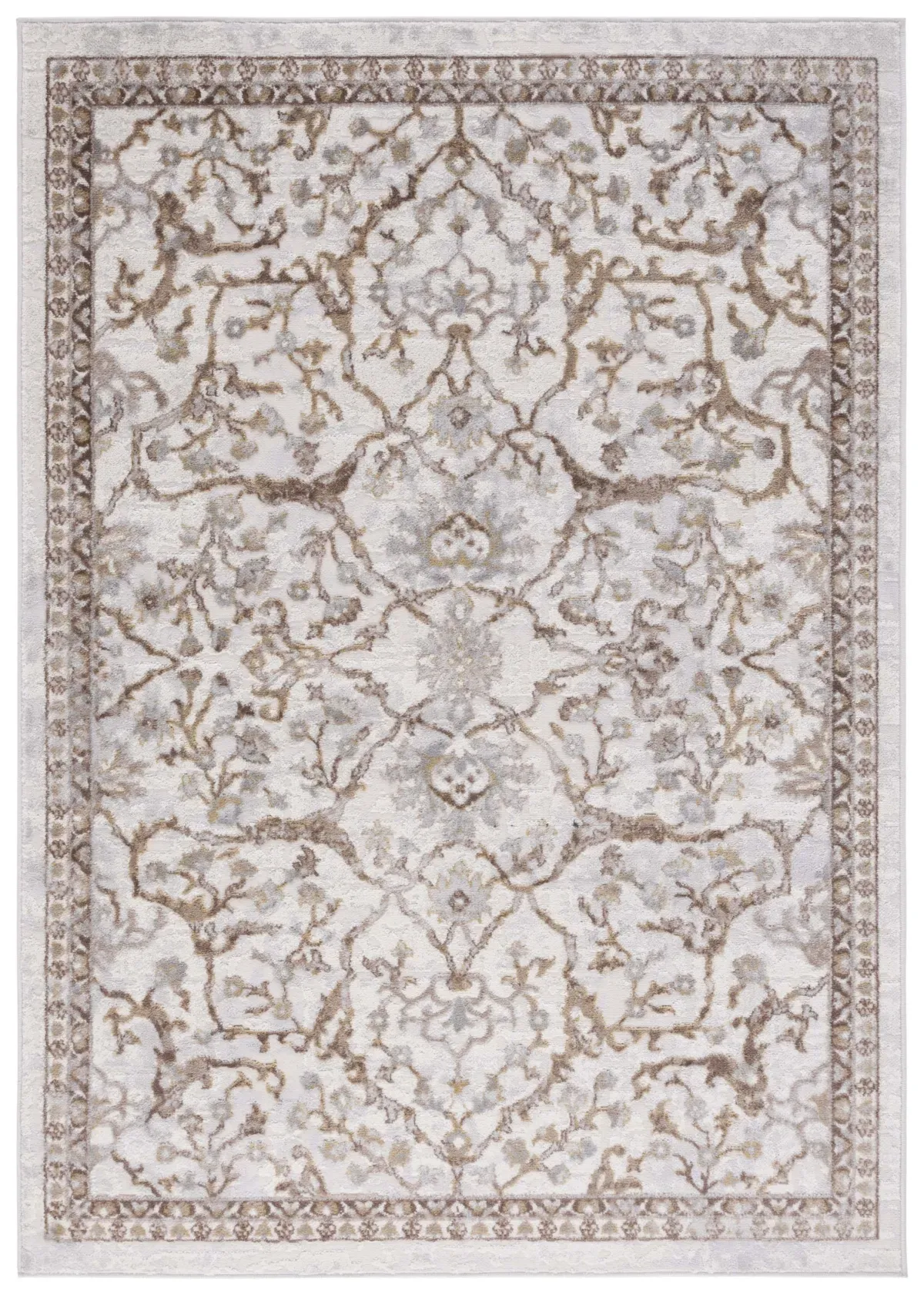 PALMA 336 BEIGE  2'-2' x 5' Accent Rug