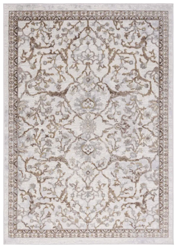 PALMA 336 BEIGE  2'-2' x 5' Accent Rug