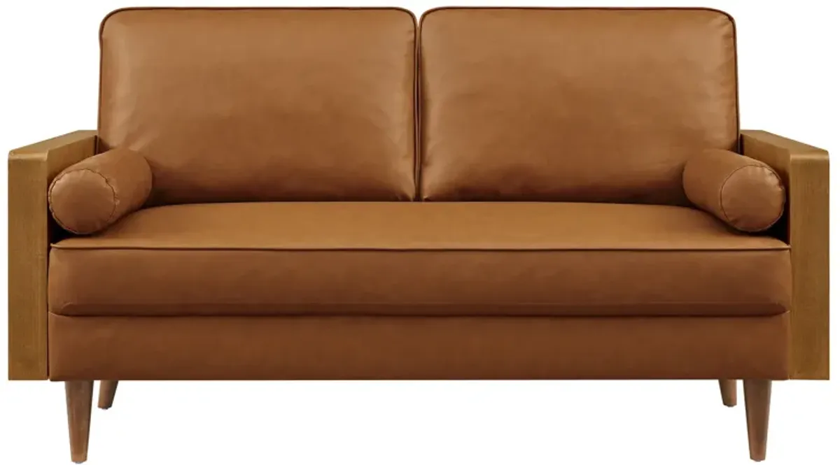 Kellan Vegan Leather Loveseat by Modway