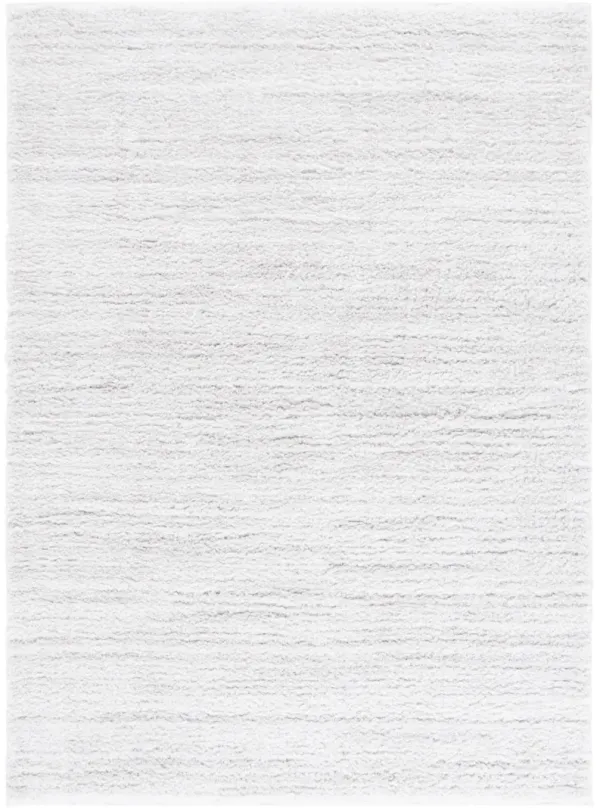 RUMI SHAG 110 LIGHT GREY  5'-3' x 7'-6' Medium Rectangle Rug