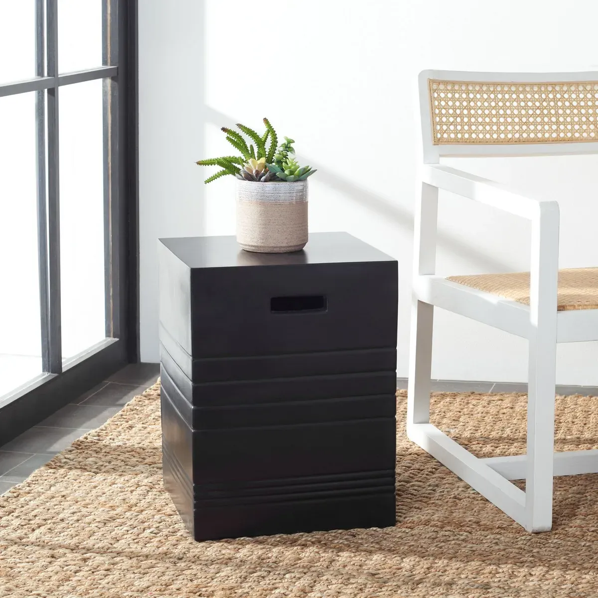 Deidara Outdoor Accent Stool