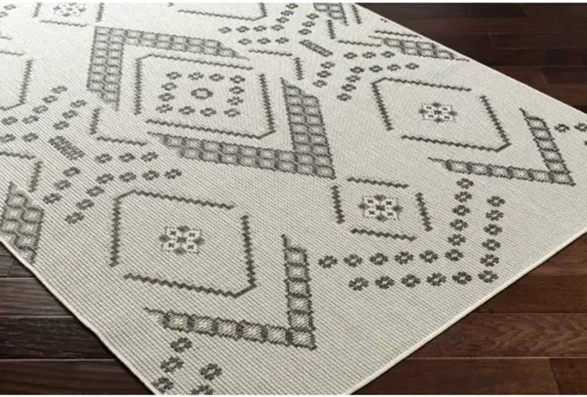 Ravello RVL-2326 5'3" x 7' Machine Woven Rug