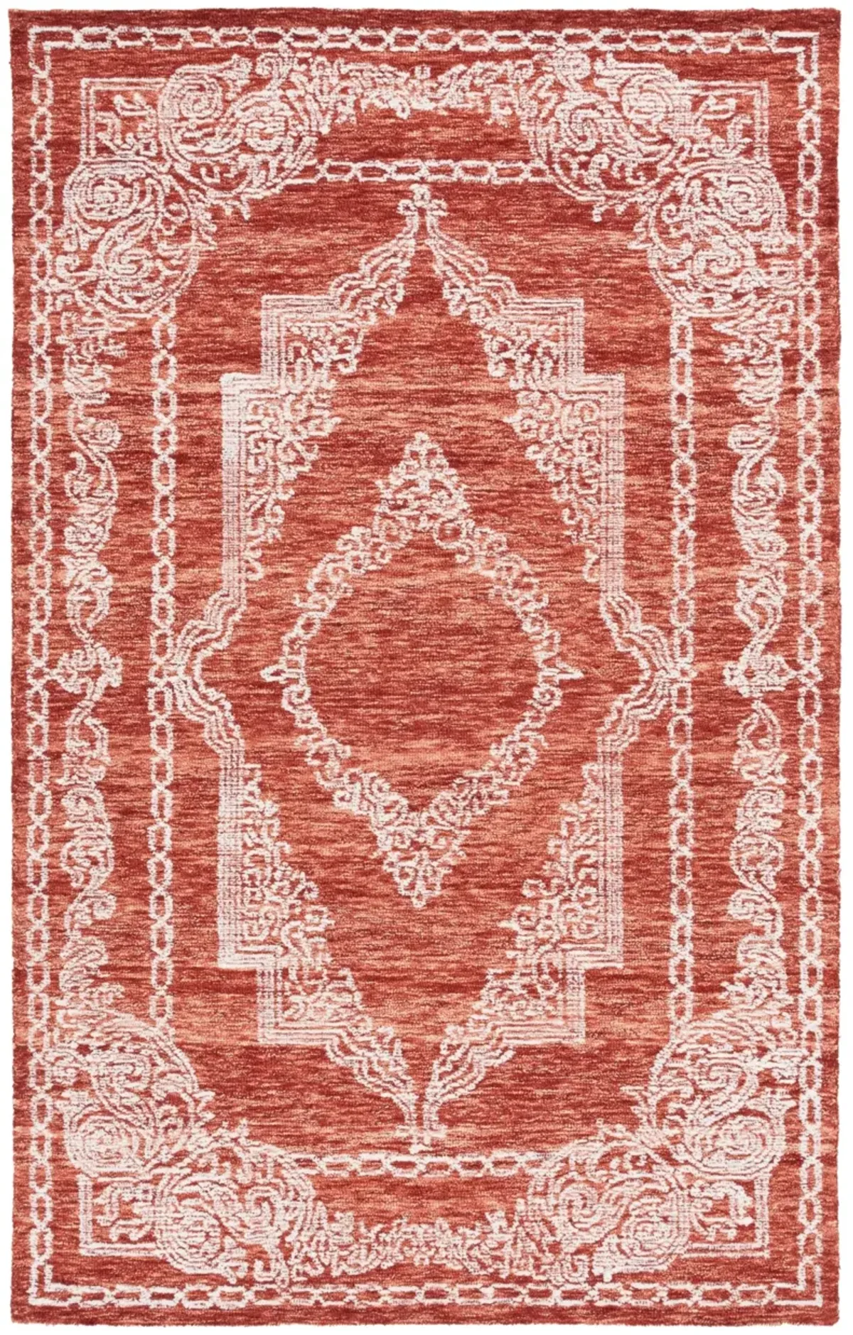 METRO 575 RUST  4' x 6' Small Rectangle Rug