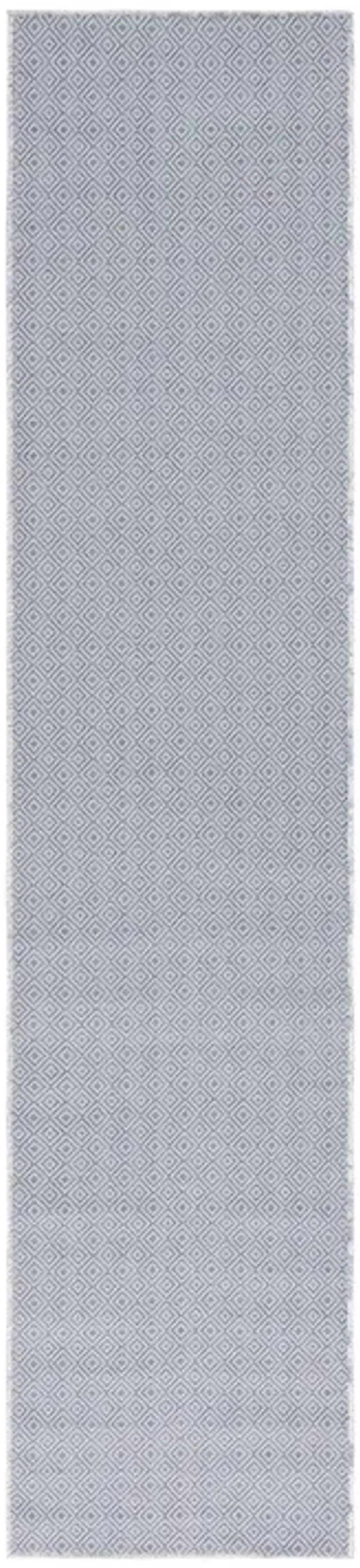 HAMPTON 230 Grey  2' X 9' Runner Rug