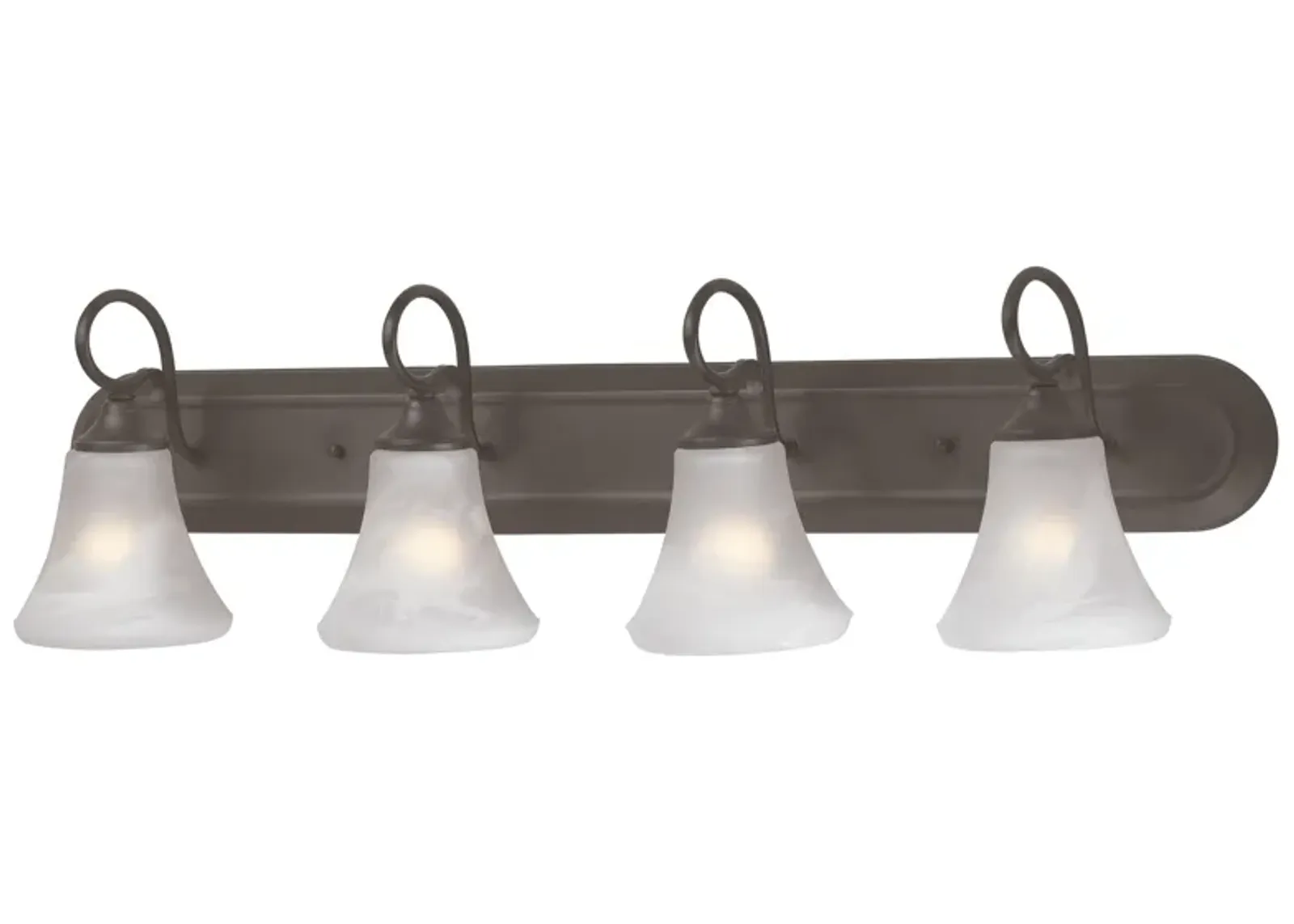 Elipse 36" Wide 4-Light Vanity Light - Painted Bronze