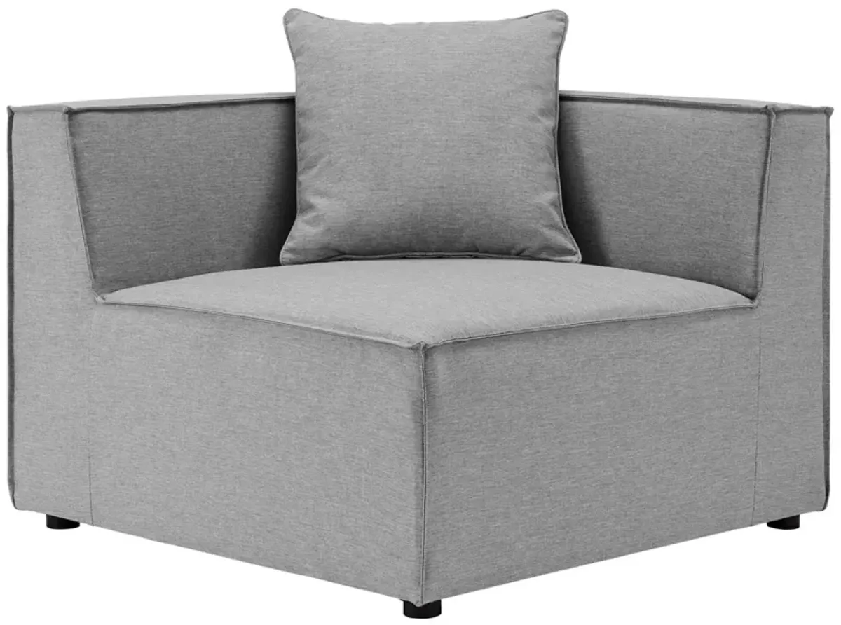 Saybrook Outdoor Patio Upholstered Loveseat and Ottoman Set