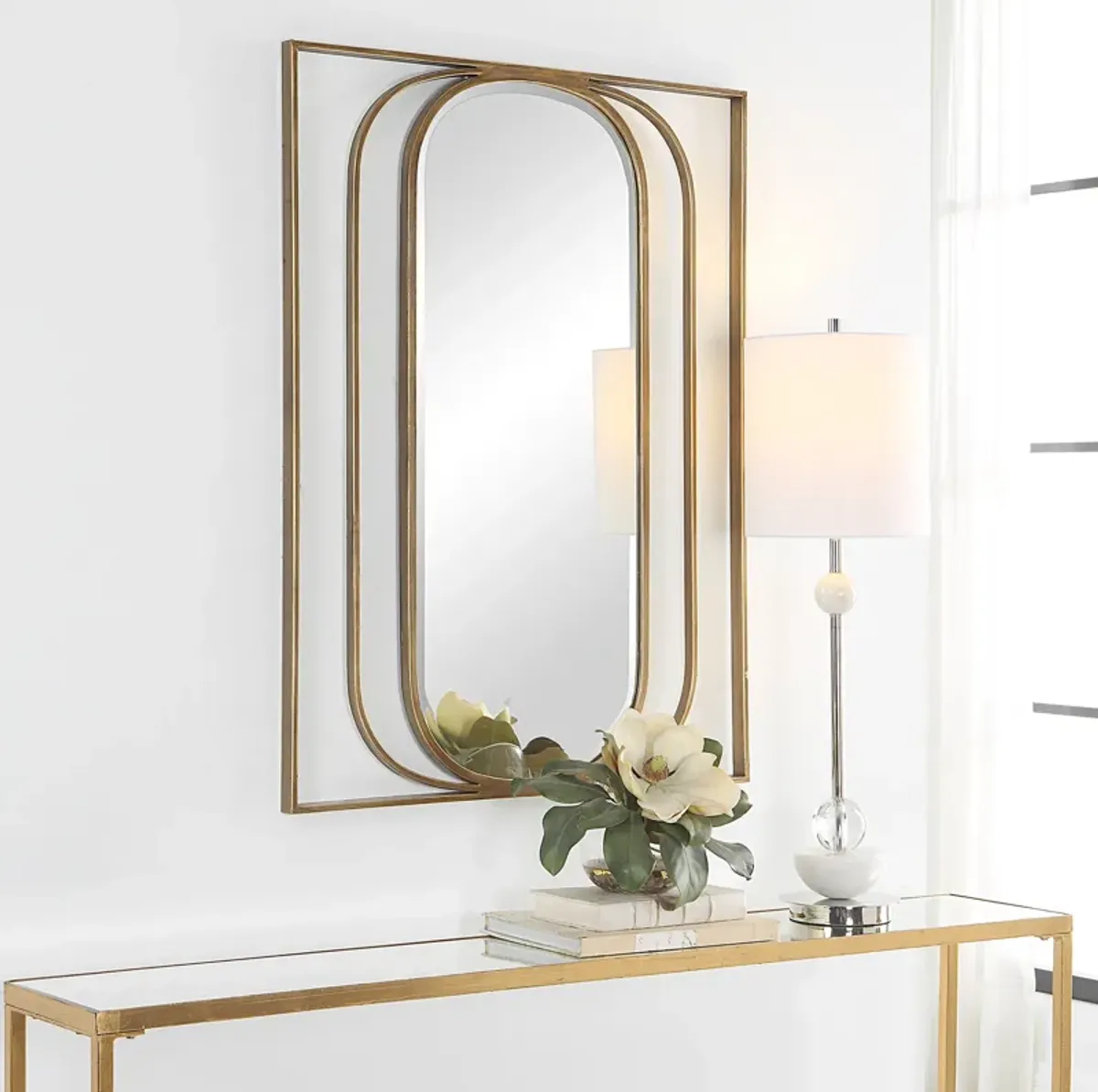 Replicate Contemporary Oval Mirror