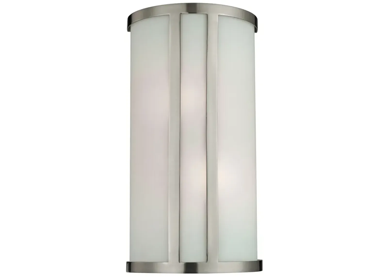 Wall Sconces 14" High 2-Light Sconce - Brushed Nickel