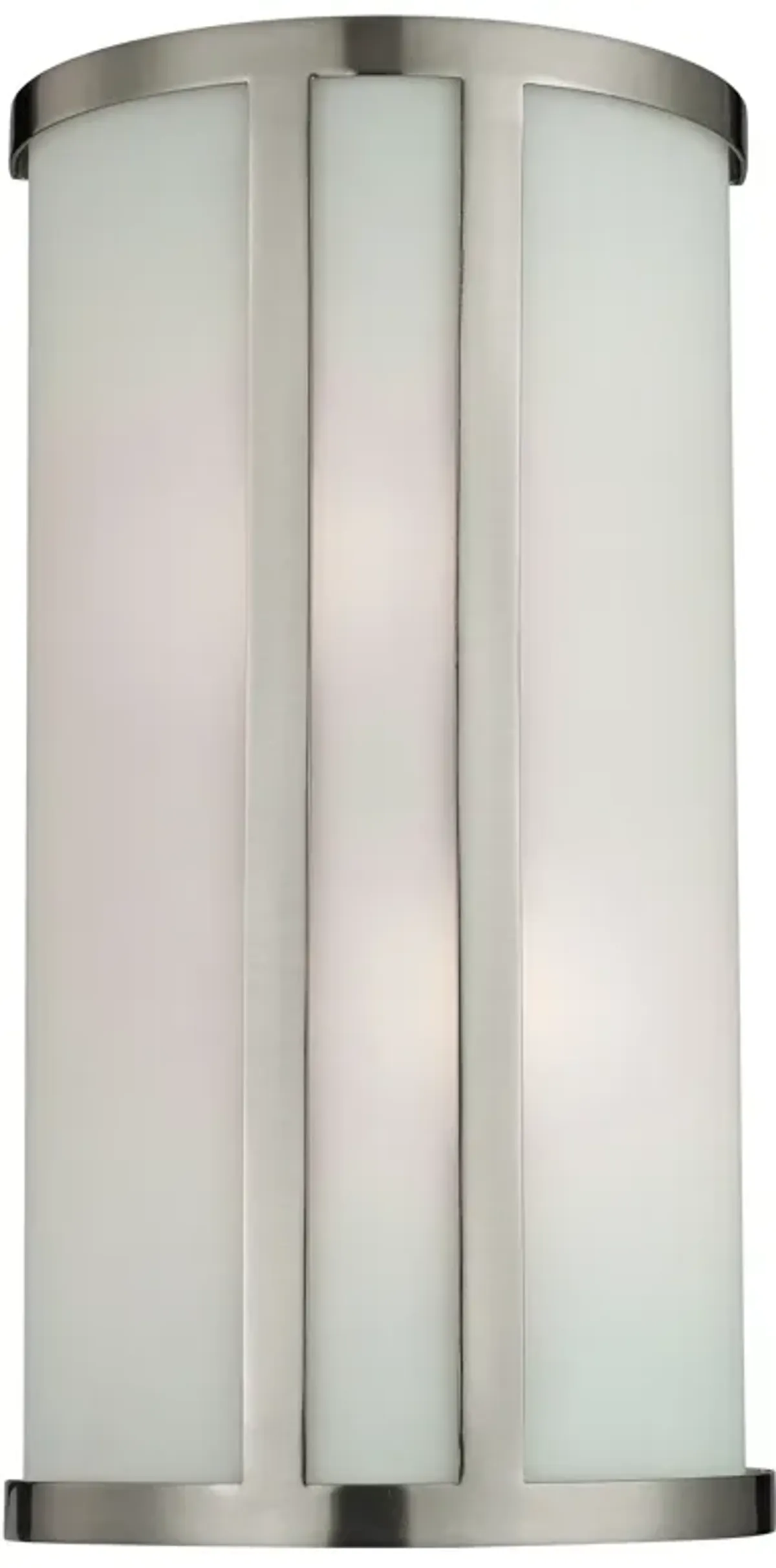 Wall Sconces 14" High 2-Light Sconce - Brushed Nickel