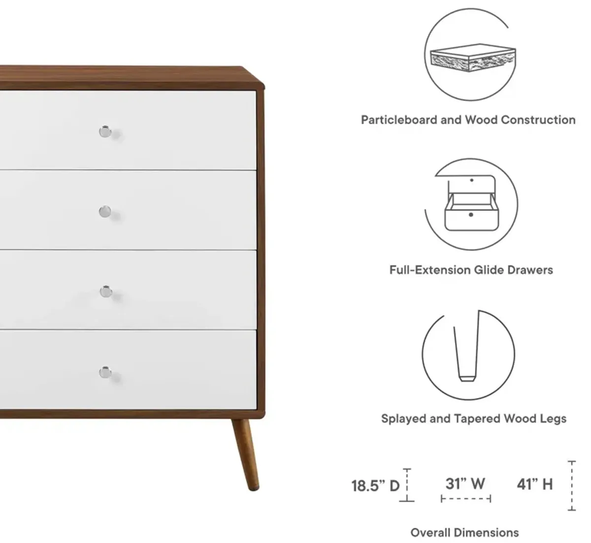 Transmit 4-Drawer Chest