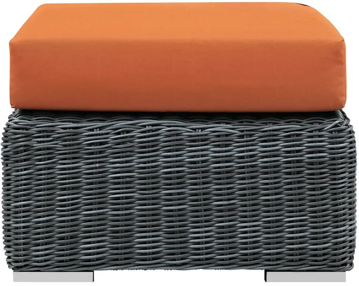 Summon Outdoor Patio Sunbrella® Ottoman