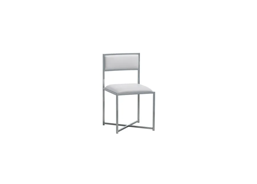 Amalfi X-Base Chair in White