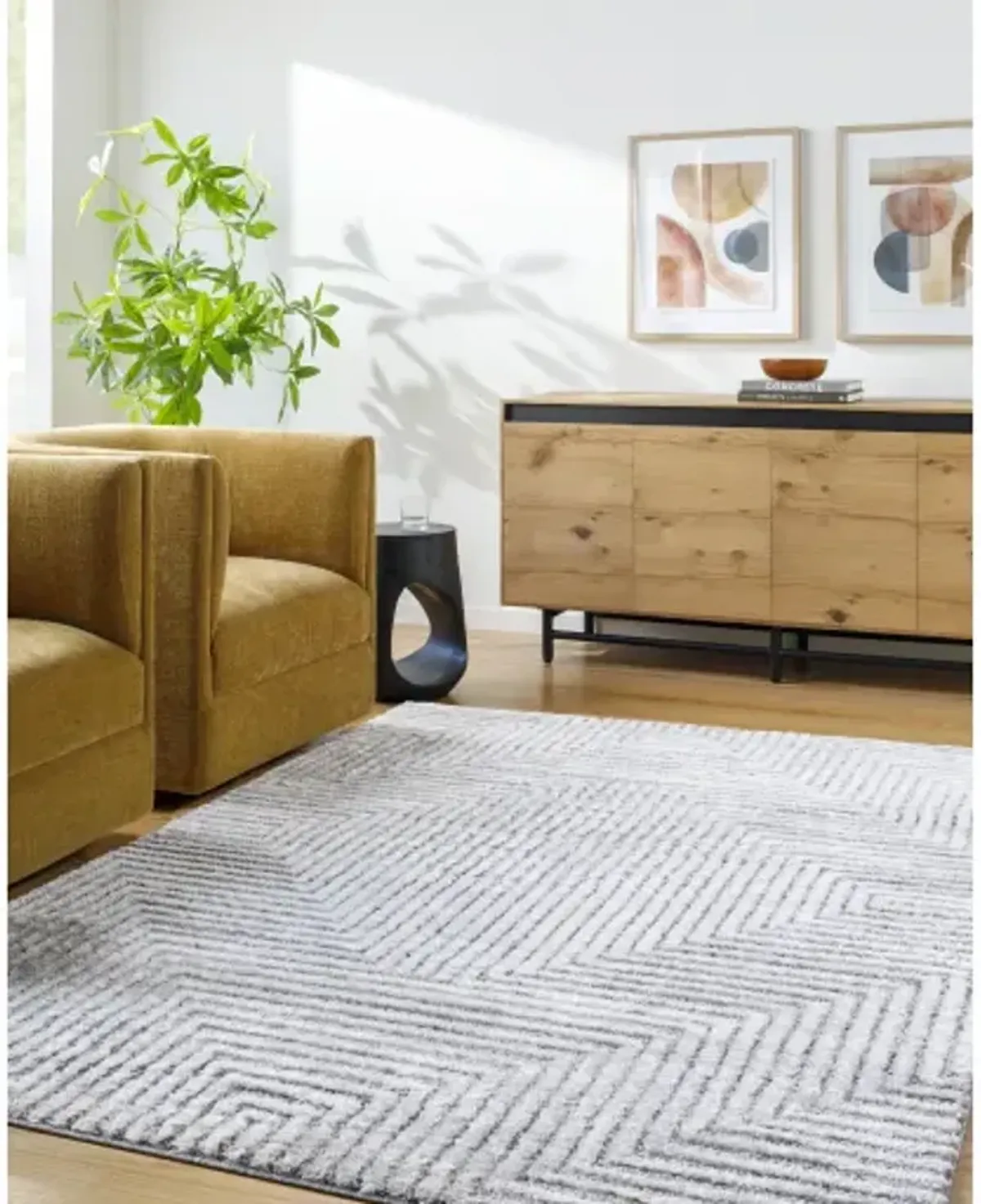 Delight Shag DEL-2309 7'10" x 10' Machine Woven Rug