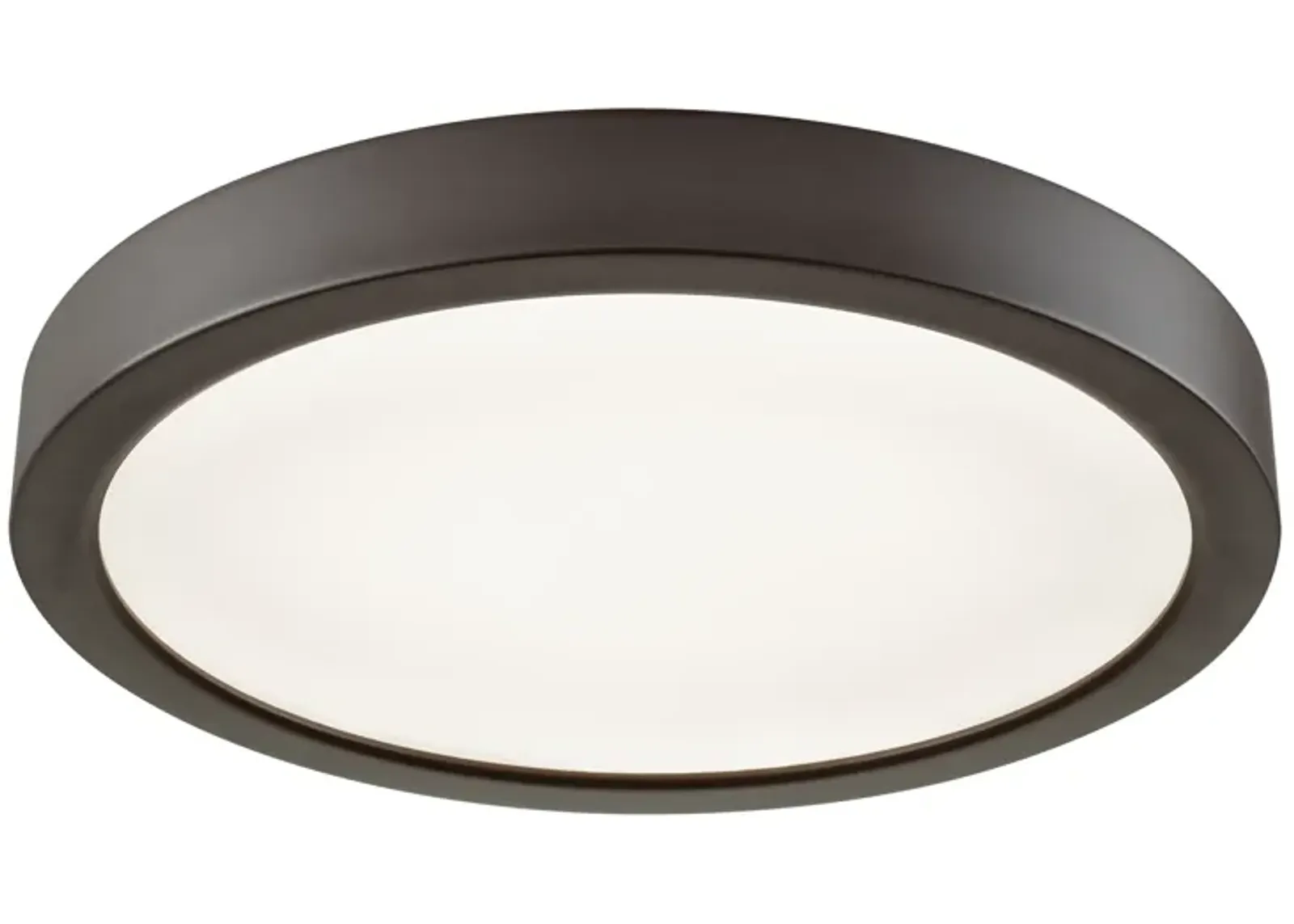 Titan 8'' Wide 1-Light Flush Mount - Oil Rubbed Bronze