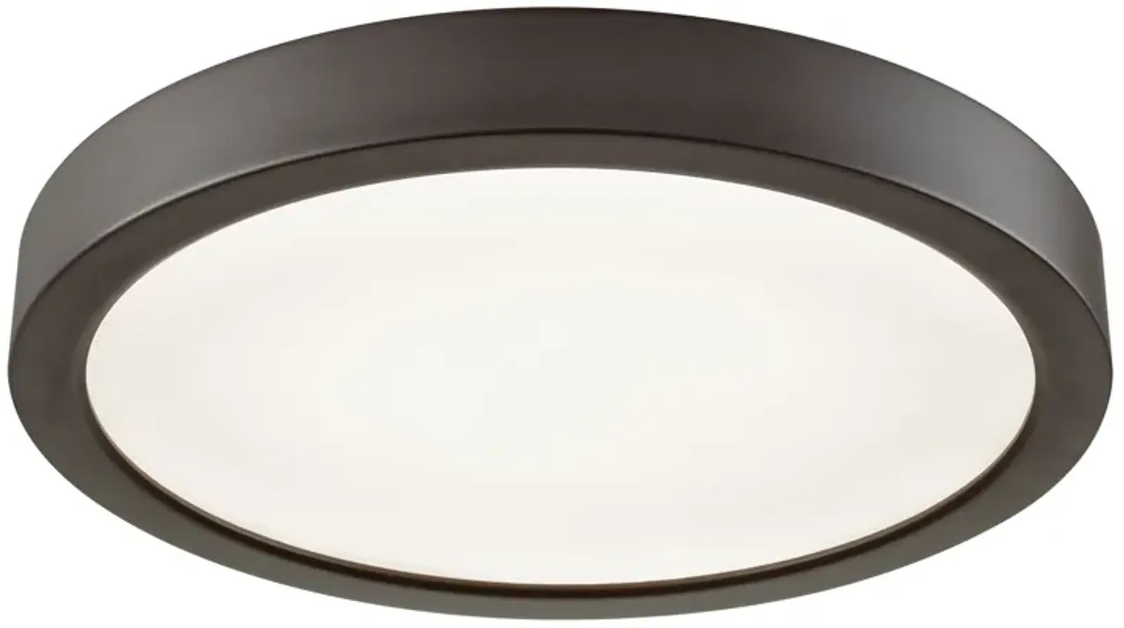 Titan 8'' Wide 1-Light Flush Mount - Oil Rubbed Bronze