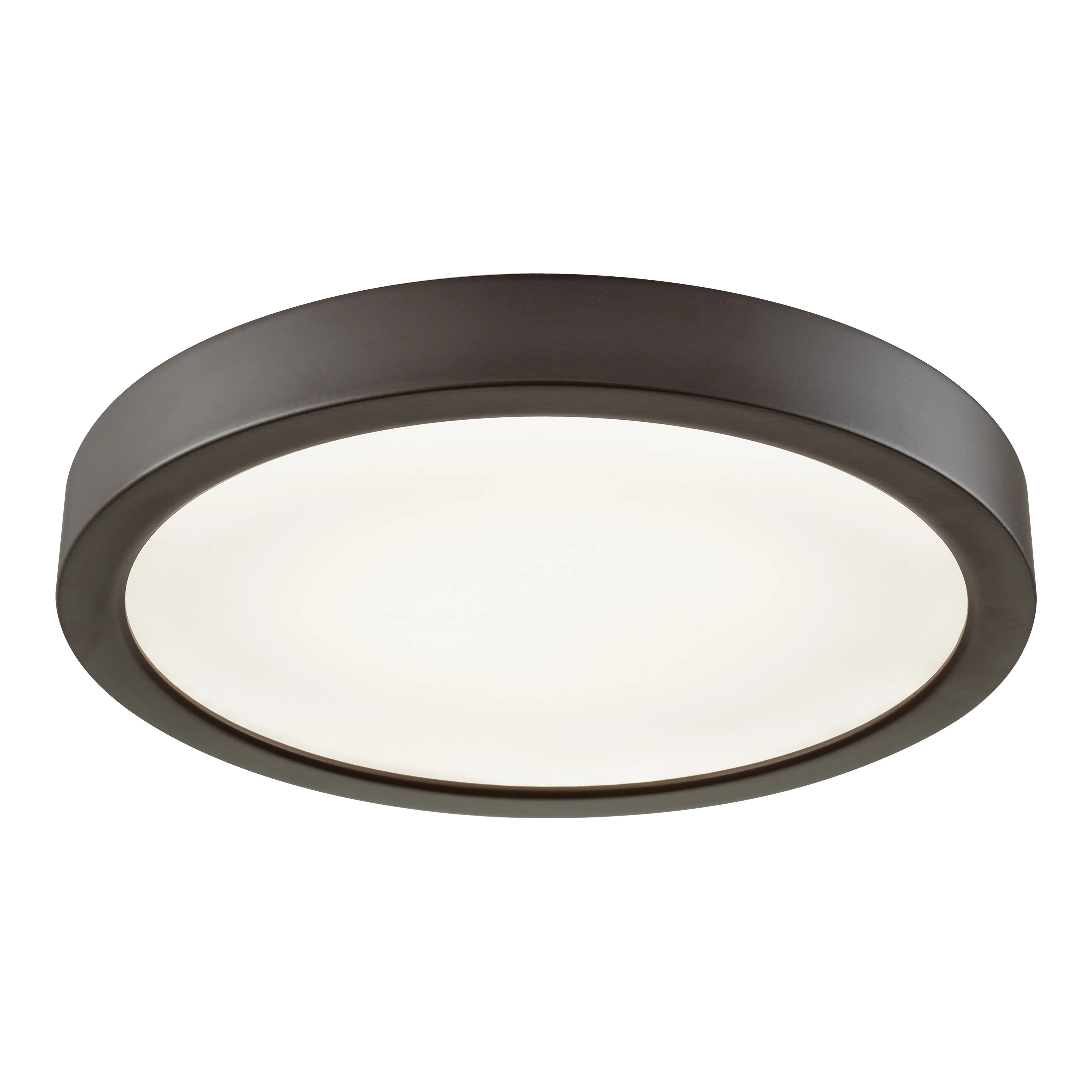 Titan 8'' Wide 1-Light Flush Mount - Oil Rubbed Bronze