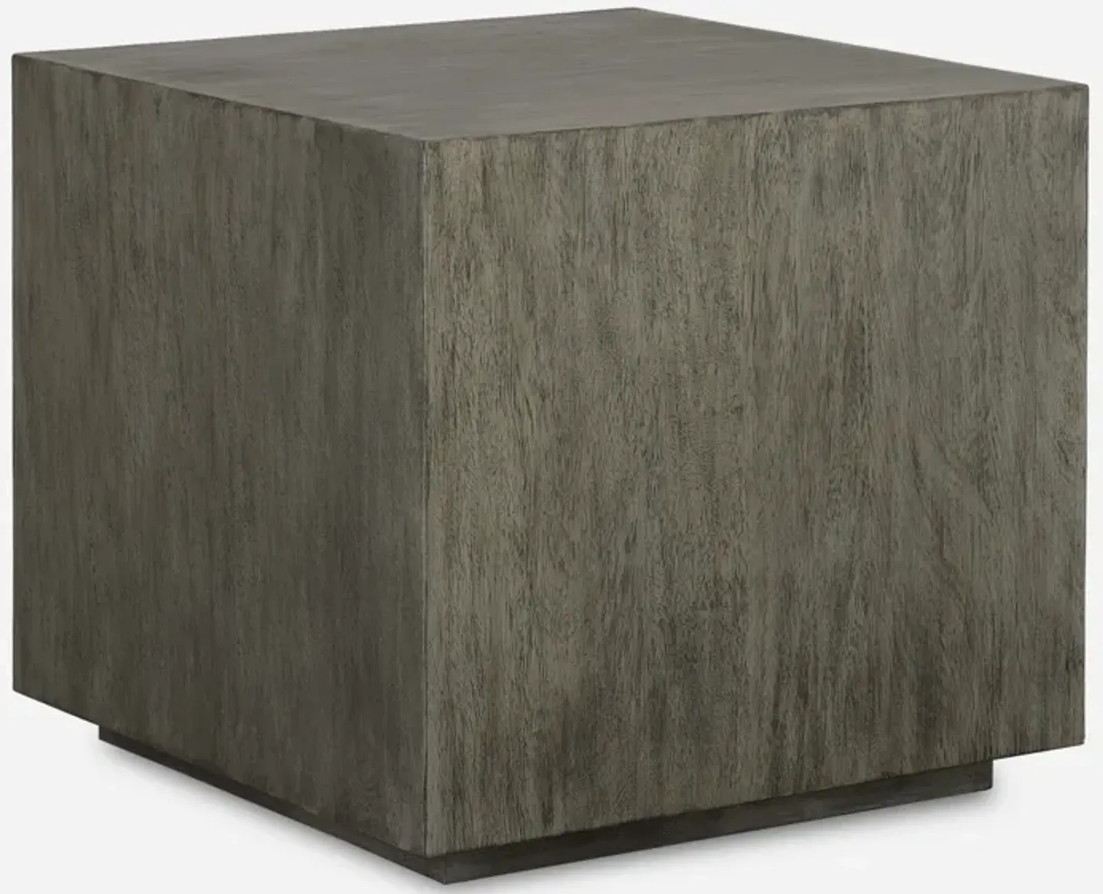 Kareem Modern Gray Side Table