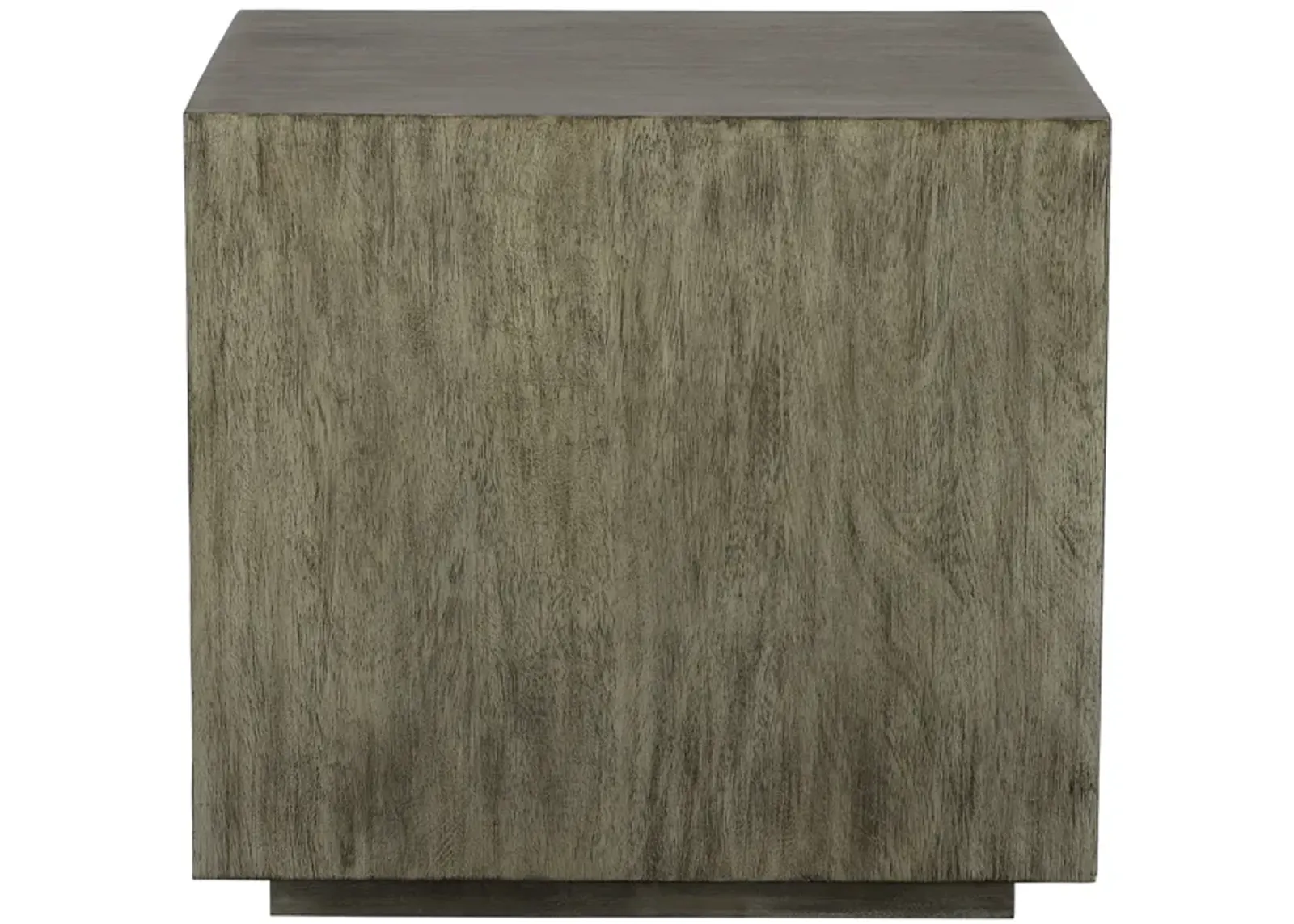 Kareem Modern Gray Side Table