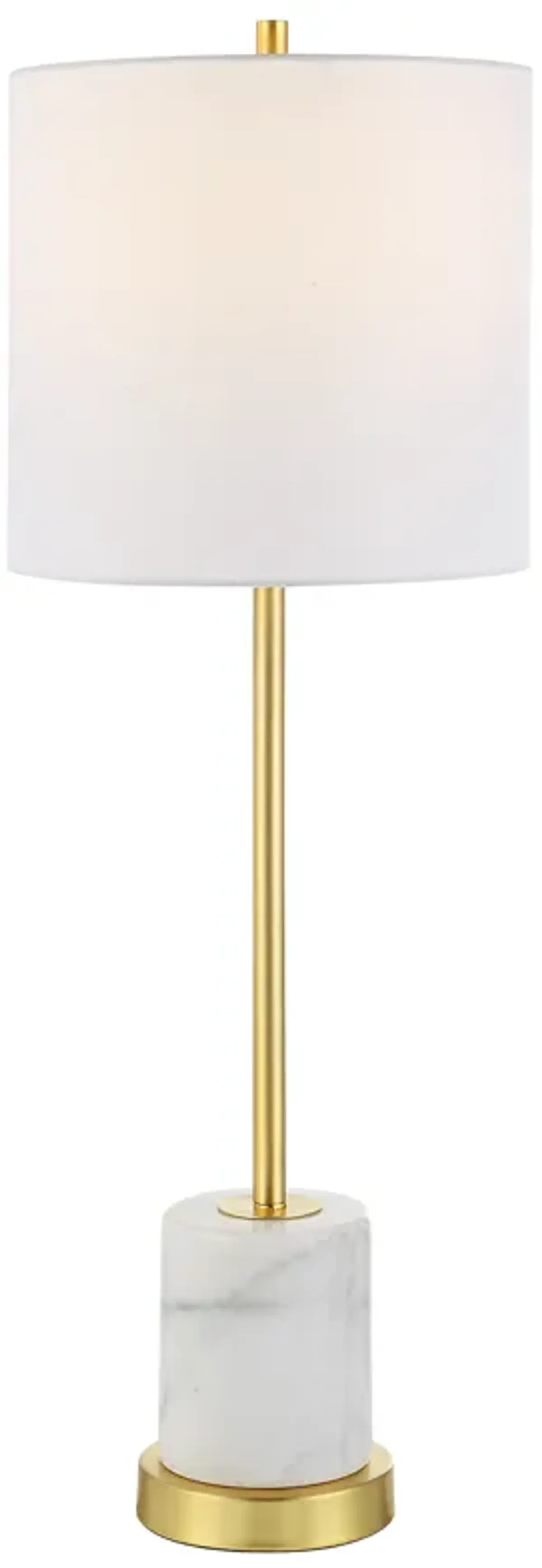 Turret Gold Buffet Lamp