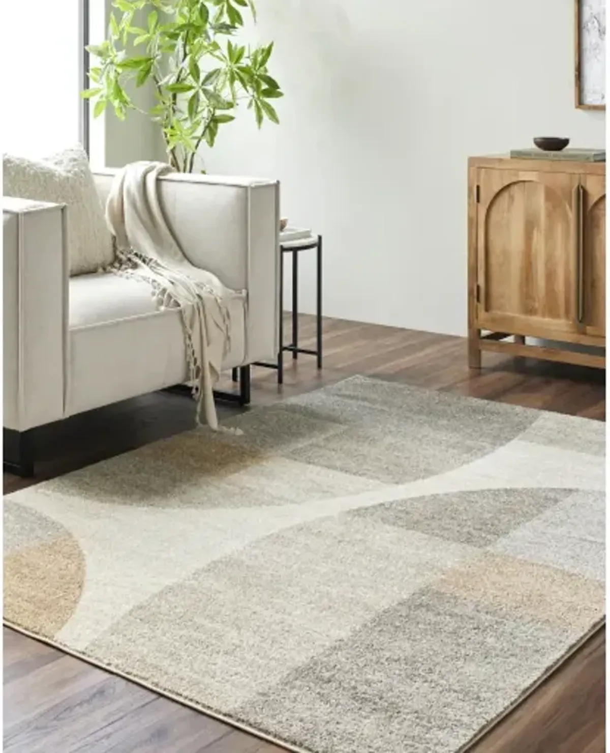 Hyde Park HYP-2302 5'3" x 7' Machine Woven Rug