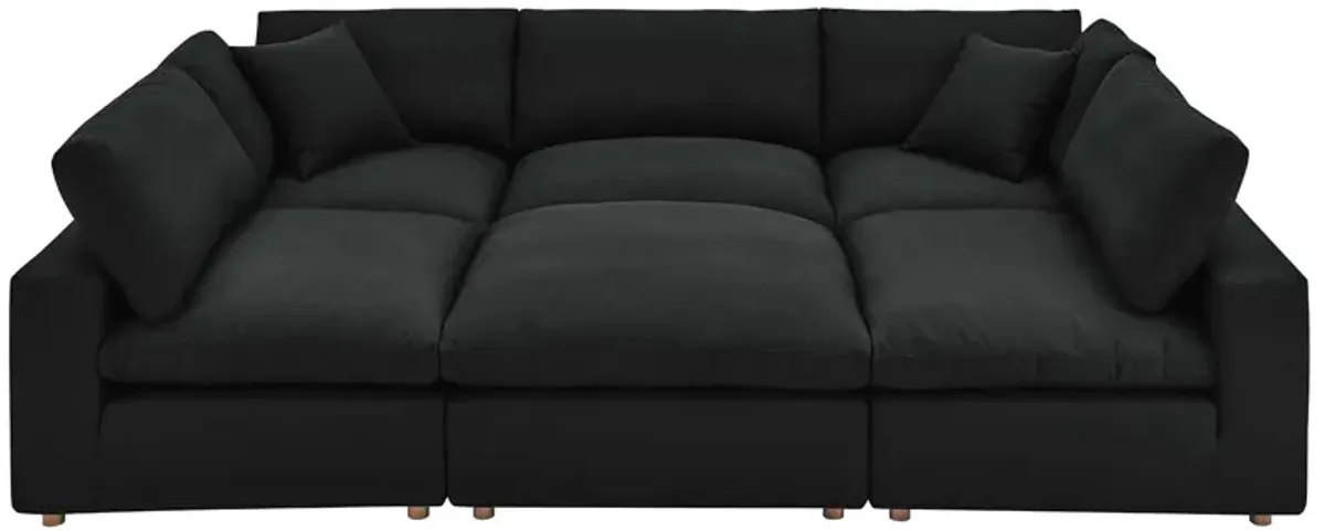 Commix Down Filled Overstuffed 6-Piece Sectional