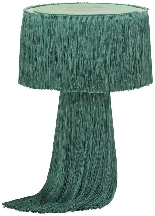 Atolla Emerald Tassel Table Lamp