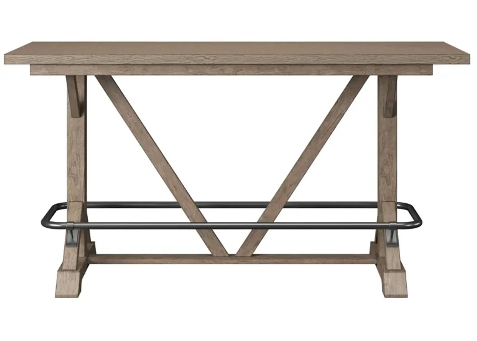 Benton Bar Height Trestle Table