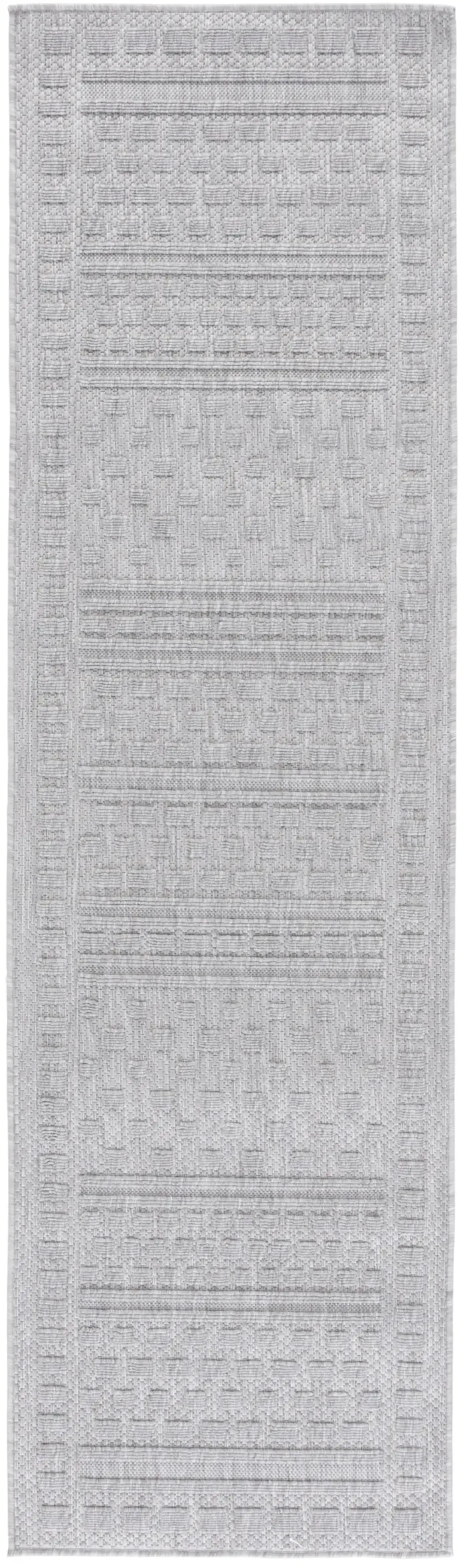 MILOS 110 GREY 2'-3' x 8' Runner Rug