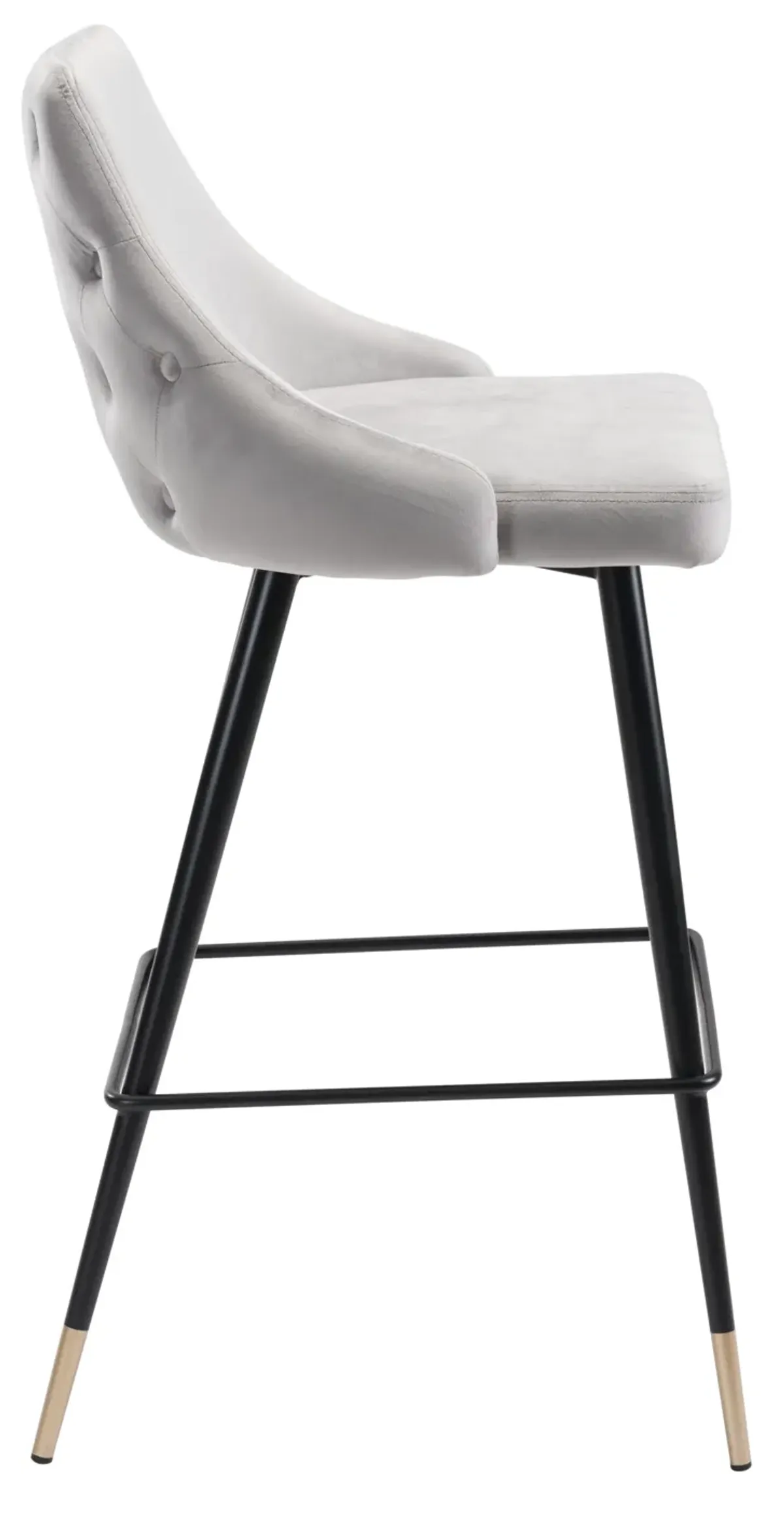 Piccolo Barstool Gray