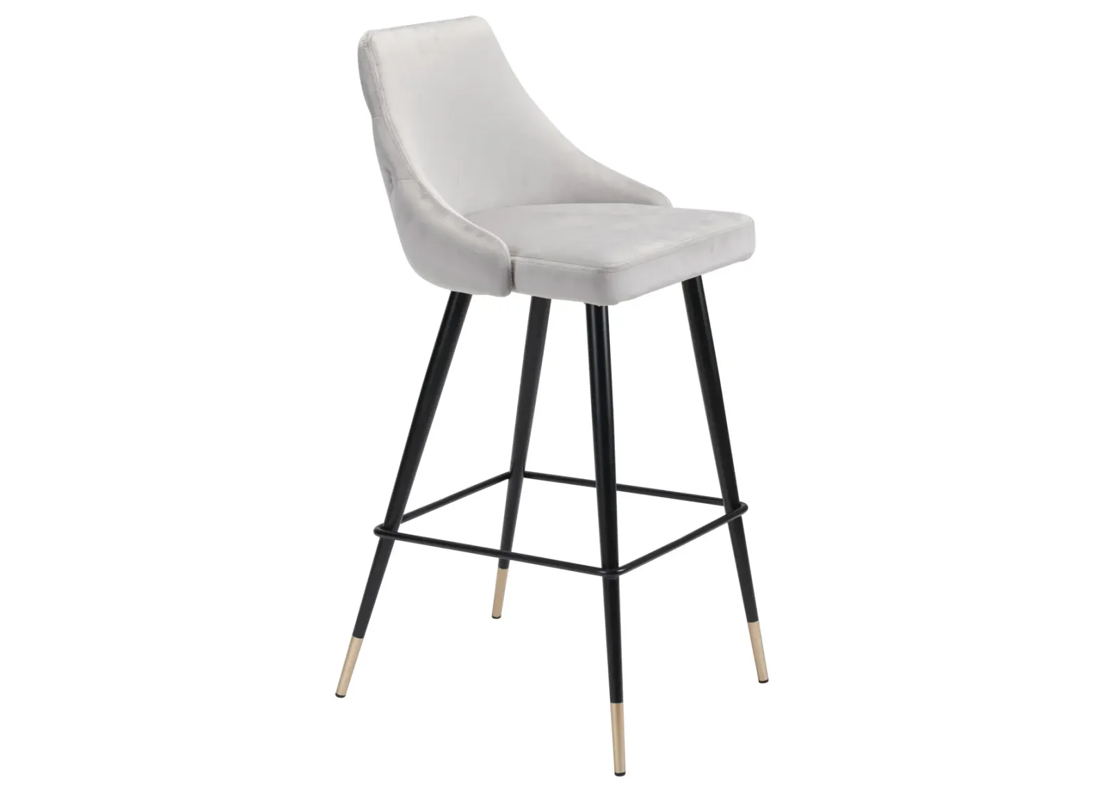 Piccolo Barstool Gray