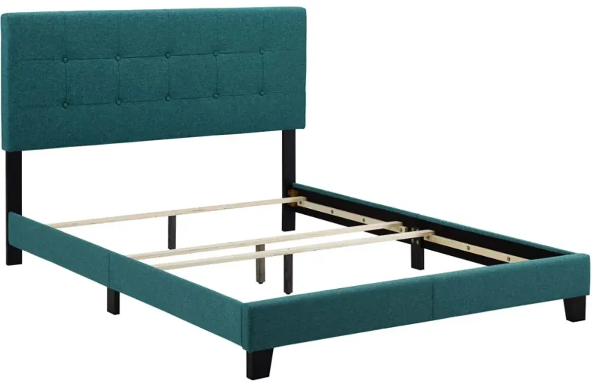 Amira Full Upholstered Fabric Bed